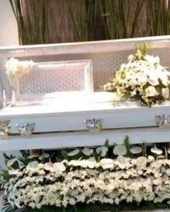 casket flowers & floor garden,2 Standing Spray,